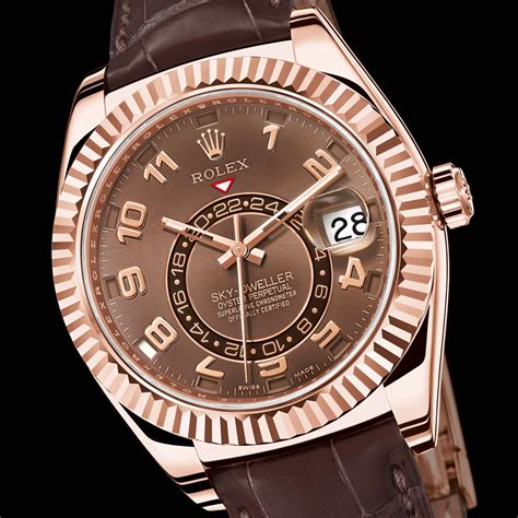 Rolex Sky-Dweller leather straps